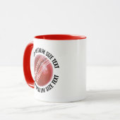 Middelgrote tekst RODE Combo 11oz Aangepaste Crick Mok (Voorkant links)