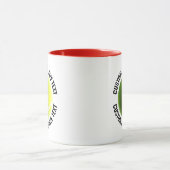Middelgrote tekst RODE Combo 11oz Aangepaste Tenni Mok (Midden)