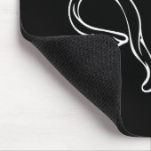 Middelgrote vingers Uterus Pro-keuze Muismat (Hoek)