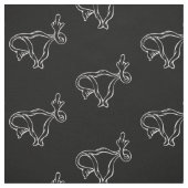 Middelgrote vingers Uterus Pro-keuze Stof (Swatch)