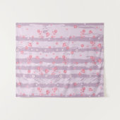 Middelgrote wandtapijt (127 cm x 152 cm) – Vlinder Wandkleed (Voorkant (horizontaal))