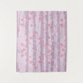 Middelgrote wandtapijt (127 cm x 152 cm) – Vlinder Wandkleed (Voorkant)