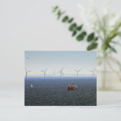 Middelgrunden Wind Boerderij, Oresund, Denemarken Briefkaart (Staand voorkant)
