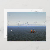 Middelgrunden Wind Boerderij, Oresund, Denemarken Briefkaart (Voorkant / Achterkant)