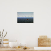 Middelgrunden Windpark, Oresund, Denemarken Poster (Keuken)