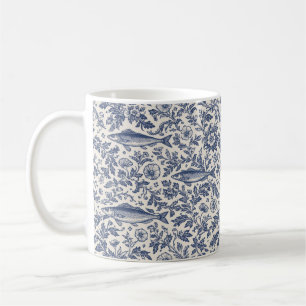 Middelhavs Sardine Chinoiserie Mokkop Koffiemok