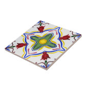 Middellandse-tegels, majolica, Siciliaanse stijl Tegeltje (Zijkant)