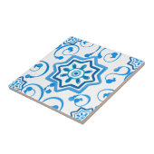 Middellandse-tegels, majolica, Siciliaanse stijl Tegeltje (Zijkant)