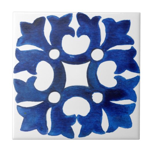 Middellandse-tegels, majolica, Siciliaanse stijl Tegeltje (Voorkant)