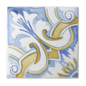 Middellandse-tegels, majolica, Siciliaanse stijl Tegeltje (Voorkant)