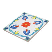 Middellandse-tegels, majolica, Siciliaanse stijl Tegeltje (Zijkant)