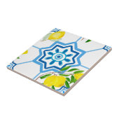 Middellandse-tegels, majolica, Siciliaanse stijl Tegeltje (Zijkant)