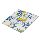 Middellandse-tegels, Siciliaanse tegels, majolica Tegeltje (Zijkant)