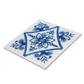 Middellandse-tegels, Siciliaanse tegels, majolica Tegeltje (Zijkant)