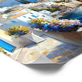 Middellandse Zee-Amalfi Poster (Hoek)