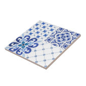 Middellandse Zee,Amalfi-stijl,eenvoudige vierkante Tegeltje (Zijkant)