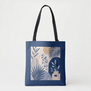 Middellandse-Zee botanische boodschappentas Tote Bag