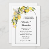 Middellandse Zee Citroen Geel Kaart (Voorkant / Achterkant)