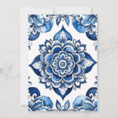 Middellandse Zee | citruscitroen | BABY SHOWER Kaart (Achterkant)