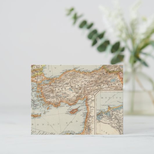 Middellandse-Zee E Briefkaart (Staand voorkant)