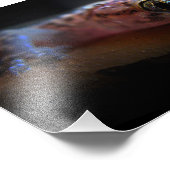 Middellandse Zee Gecko Lizard Foto Afdruk (Hoek)