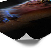 Middellandse Zee Gecko Lizard Poster (Hoek)