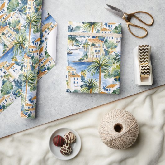 Middellandse Zee Huwelijk Cadeaupapier (Crafts)