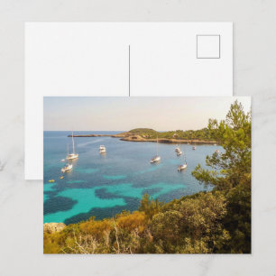Middellandse Zee & Jachten, Portinatx, Ibiza Briefkaart