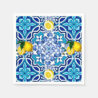 Middellandse Zee,majolica,tegels,citroenen,citrusv