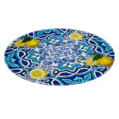 Middellandse Zee,majolica,tegels,citroenen,citrusv Snijplank (Hoek)