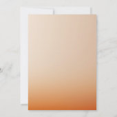 Middellandse Zee Rode zonsondergang bruiloft Kaart (Achterkant)