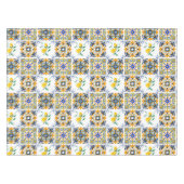 Middellandse Zee,Siciliaanse tegels,citroenen Tafelkleed (Voorkant (Horizontaal))