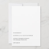 Middellandse Zee Wijngaard Boog Bewaar de Datum Kaart (Achterkant)