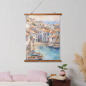 Middellandse zee y hangend wandkleed (Slaapkamer)