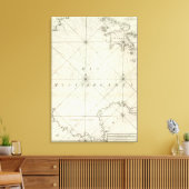 Middellandse Zee-Zee 5 Canvas Afdruk (Insitu (Woonkamer))