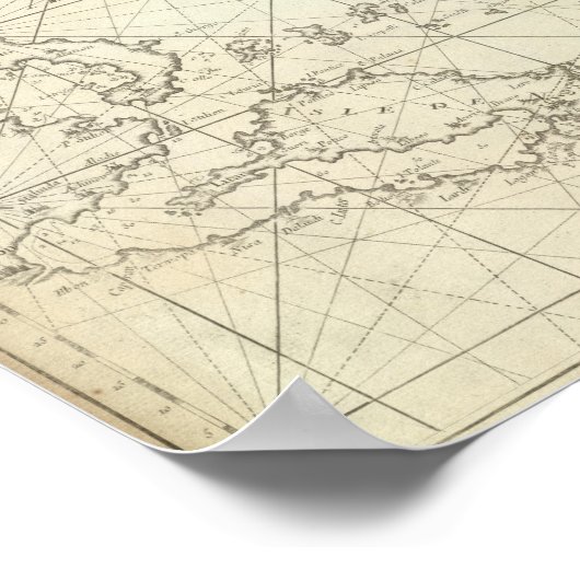 Middellandse Zee-Zee 5 Poster (Hoek)