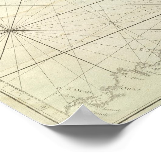 Middellandse-Zeegebied 6 Poster (Hoek)