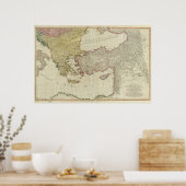 Middellandse-Zeegebied Poster (Keuken)