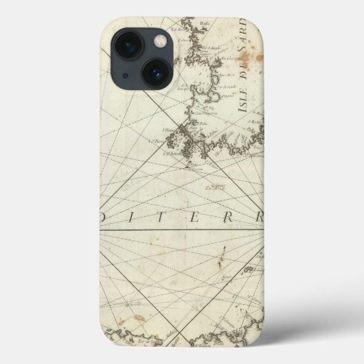 Middellandse-Zeegebied Zee 2 Case-Mate iPhone Case (Achterkant)