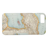 Middellandse-Zeekaart Case-Mate iPhone Case (Achterkant (Horizontaal))