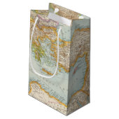 Middellandse-Zeekaart Klein Cadeauzakje (Achterkant Gekanteld)