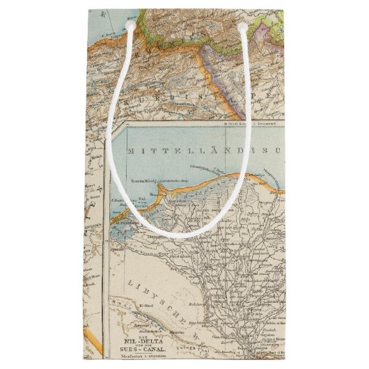 Middellandse-Zeekaart Klein Cadeauzakje (Voorkant)