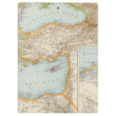 Middellandse-Zeekaart Klembord (Achterkant)