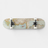Middellandse-Zeekaart Persoonlijk Skateboard (Horizontaal)