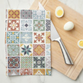 Middellandse-Zeekabellen Theedoek (Quarter Fold)