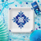 Middellandse-Zeekoraal Papieren Bordje (Feest)