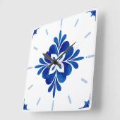 Middellandse-Zeekoraal Vierkante Klok (Hoek)