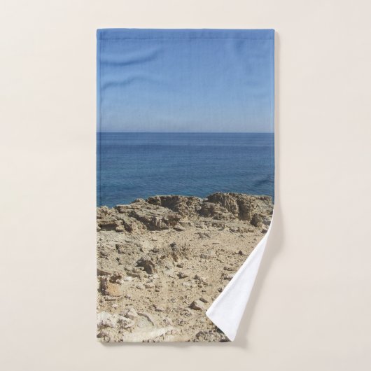 Middellandse-Zeelandschap Bad Handdoek (Handdoek)