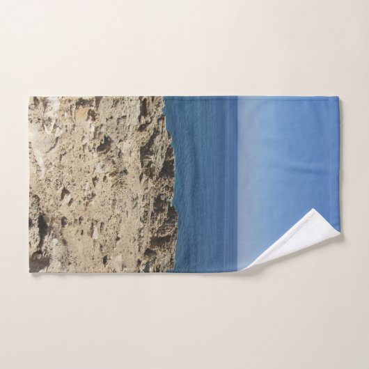Middellandse-Zeelandschap Bad Handdoek (Handdoek)