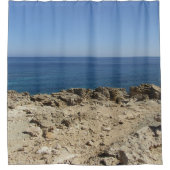 Middellandse-Zeelandschap Douchegordijn (Voorkant)